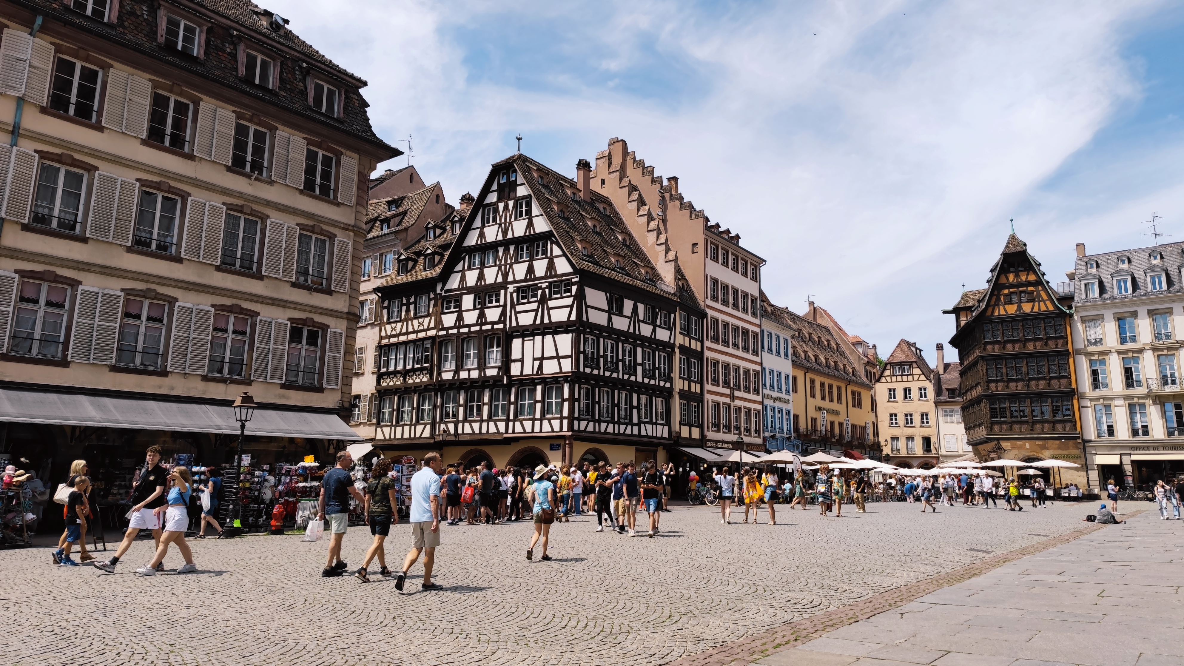 Main square of Strasbourg.