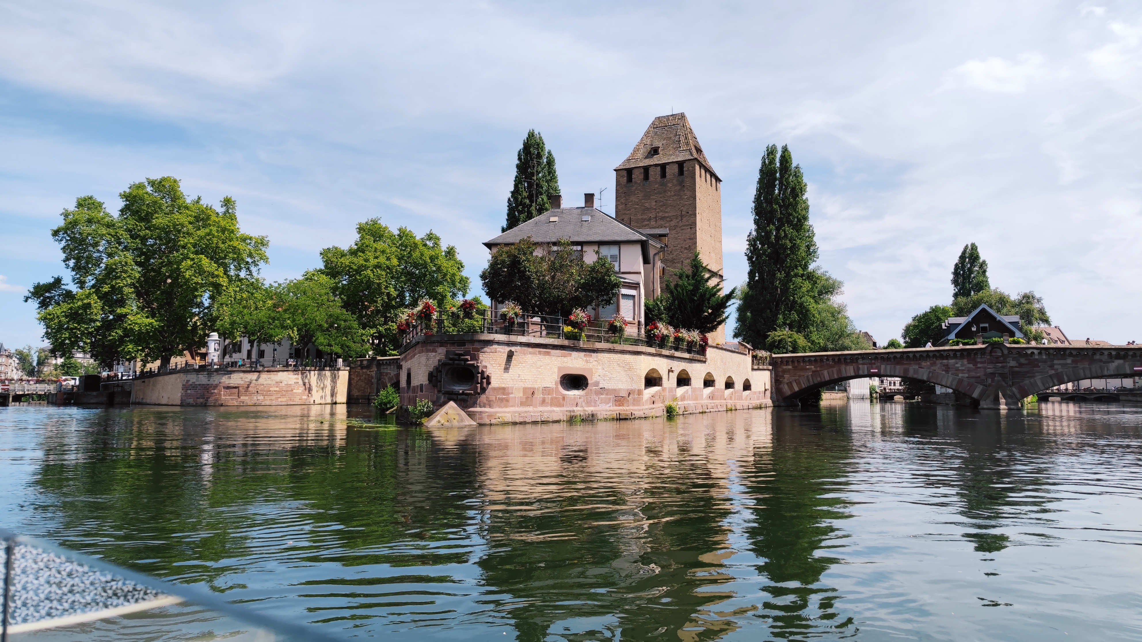 Old buildings along the canal.